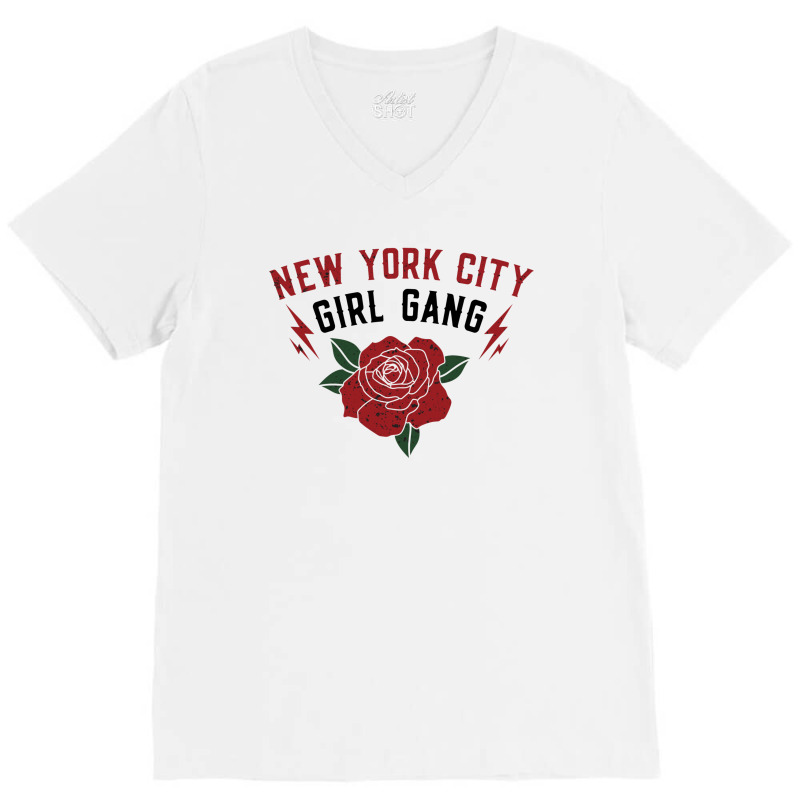 Printed T-shirt - White/New York City - Ladies