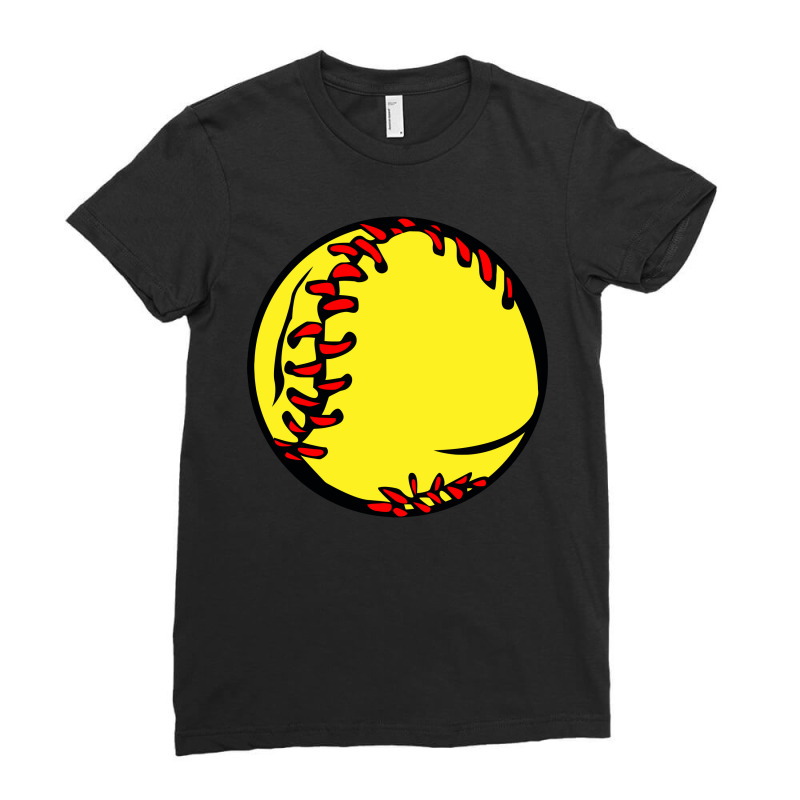 People's Republic Of Burlington Softball Ladies Fitted T-Shirt by aryo24 | Artistshot