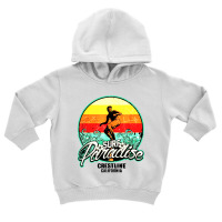 Crestline Surf Paradise Toddler Hoodie | Artistshot