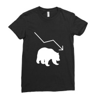 Bear Market Ladies Fitted T-shirt | Artistshot