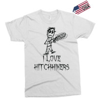 I Love Hitchhikers Halloween Costume Word Design T Shirt Exclusive T-shirt | Artistshot