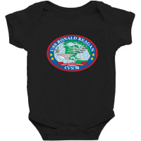 Uss Ronald Reagan Baby Bodysuit | Artistshot