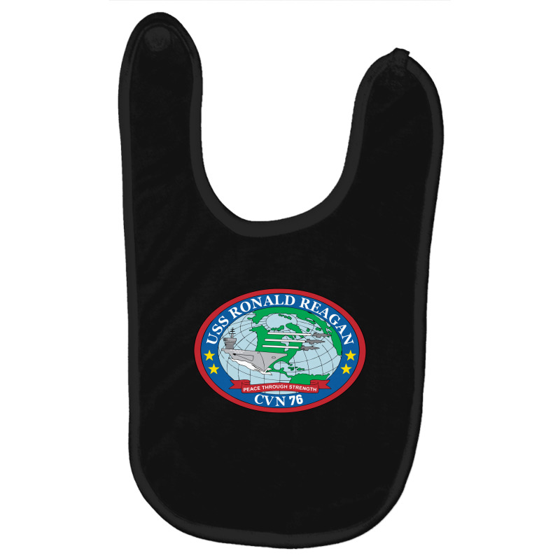 Uss Ronald Reagan Baby Bibs by humanitra | Artistshot