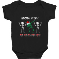 Normal People Me In Christmas For Dark Baby Bodysuit | Artistshot