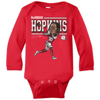 Deandre Hopkins Cartoon Long Sleeve Baby Bodysuit | Artistshot