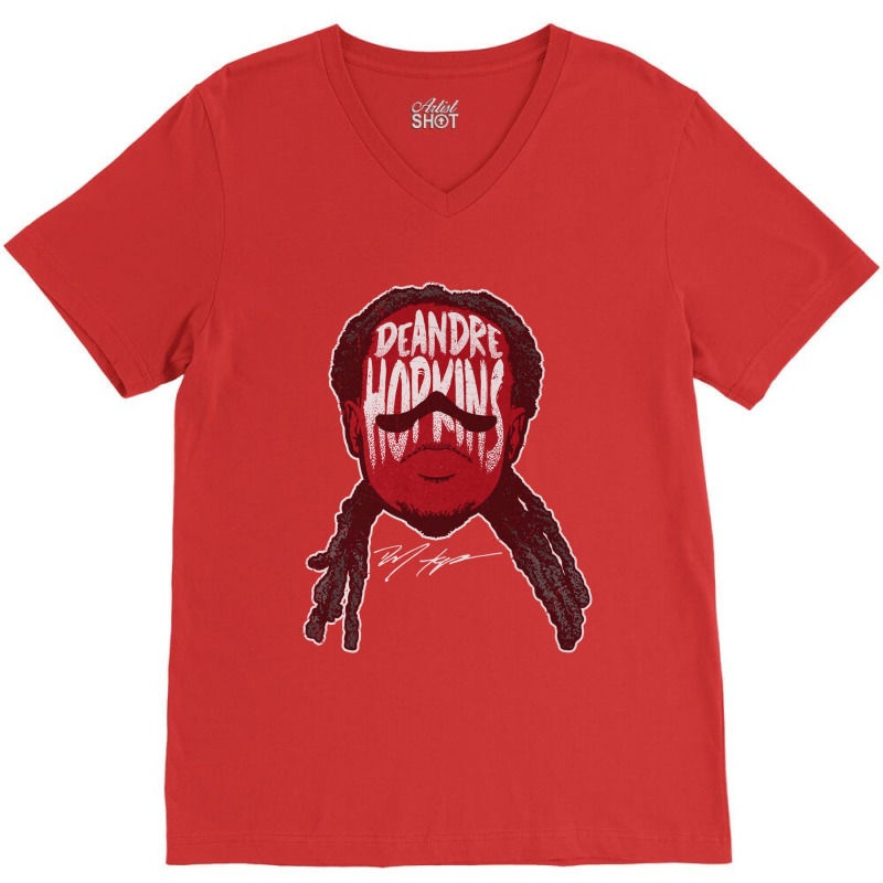 Deandre Hopkins Player Silhouette V-neck Tee | Artistshot