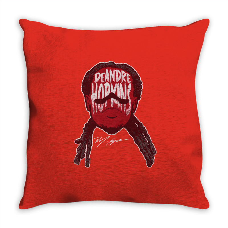 Deandre Hopkins Player Silhouette Throw Pillow | Artistshot