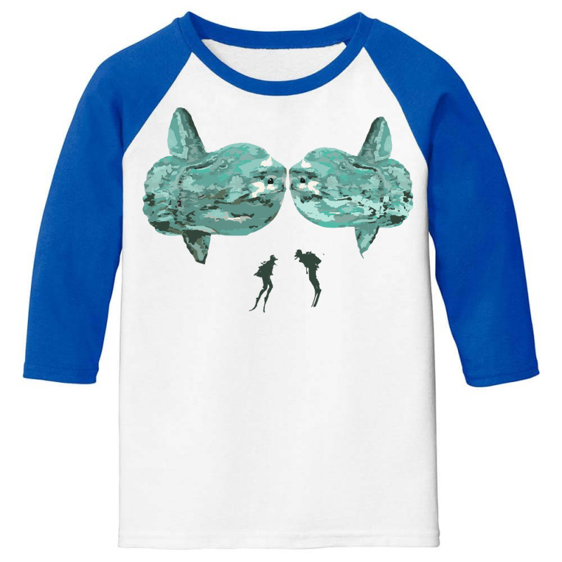 Moonfish T  Shirt Moonfish Lovers T  Shirt Youth 3/4 Sleeve by candlegoodwill | Artistshot