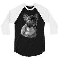 Bulldog With Sideburns T Shirtbulldog With Sideburns T Shirt 3/4 Sleeve Shirt | Artistshot