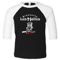 Looking Brasserie Les Halles Anthony Chef Toddler 3/4 Sleeve Tee | Artistshot