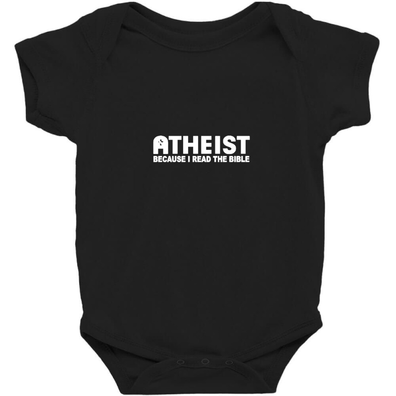 Atheist Bible Lies God Sinner Agnostic Humanist Athiest Baby Bodysuit by michaelnaher | Artistshot