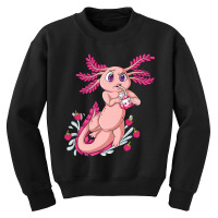 Axolotl Axolotl Pastel Strawberry Milk Shake Anime Goth Aesthetic Youth Sweatshirt | Artistshot