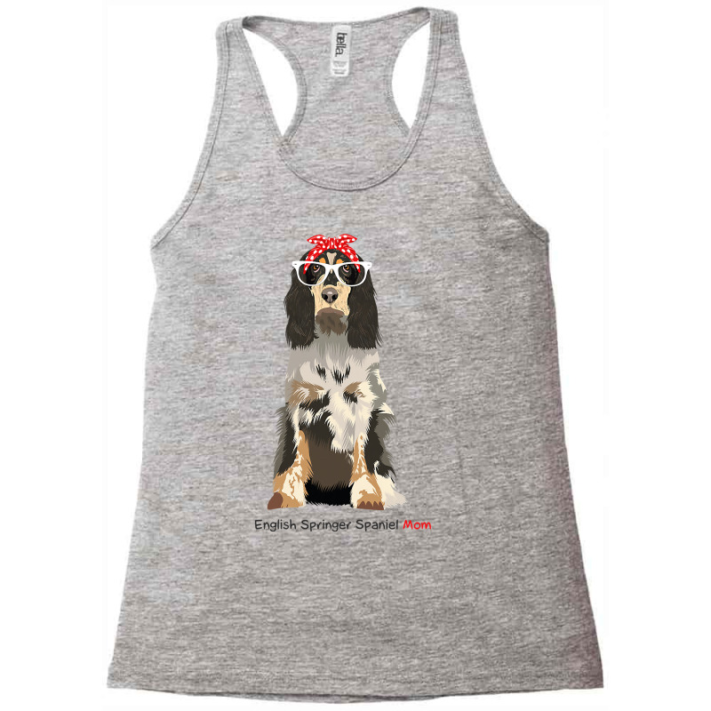 English Springer Spaniel Mom Retro Mothers Day Racerback Tank | Artistshot