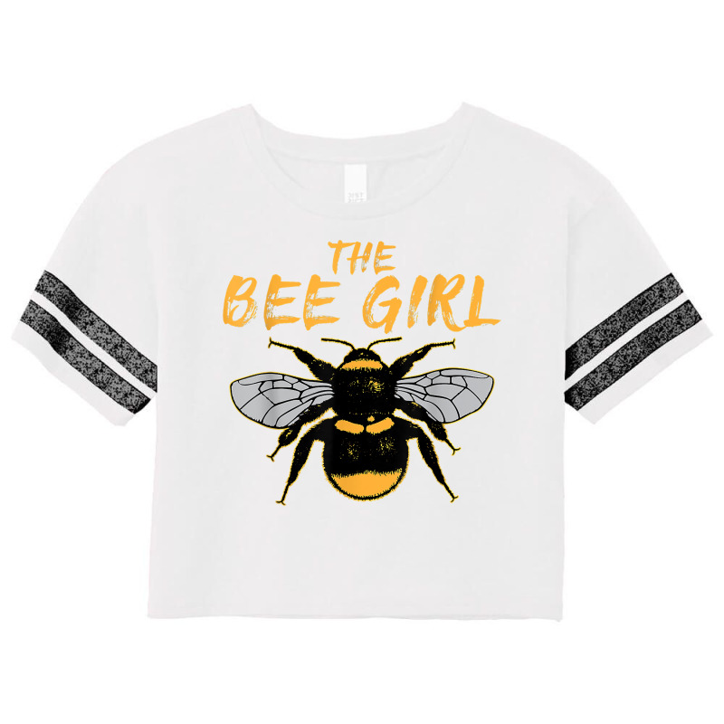 Cute Bee Keeper The Bee Girl Bee Costume Women T Shirt Scorecard Crop Tee | Artistshot