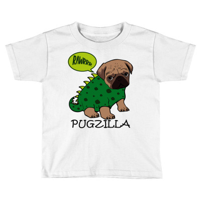 Edge Brewing Pugzilla Toddler T-shirt Designed By Ninakuky