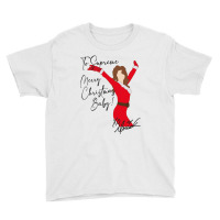 Mariah Carey Merry Christmas Baby! Youth Tee | Artistshot