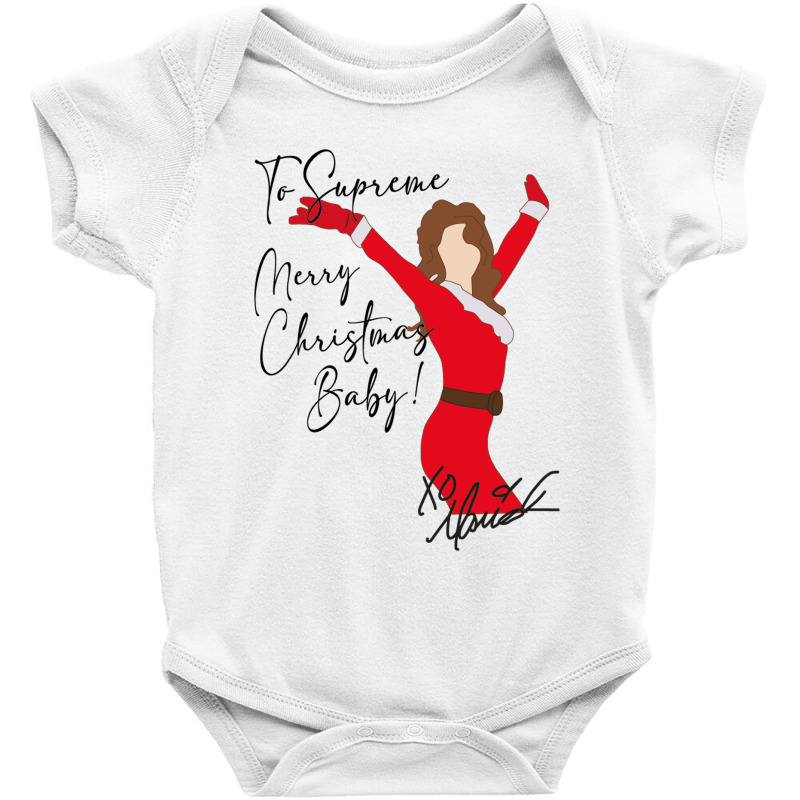 Mariah Carey Merry Christmas Baby! Baby Bodysuit by coşkun | Artistshot