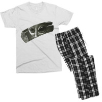 Alien Behind The Dirty Window Men's T-shirt Pajama Set | Artistshot