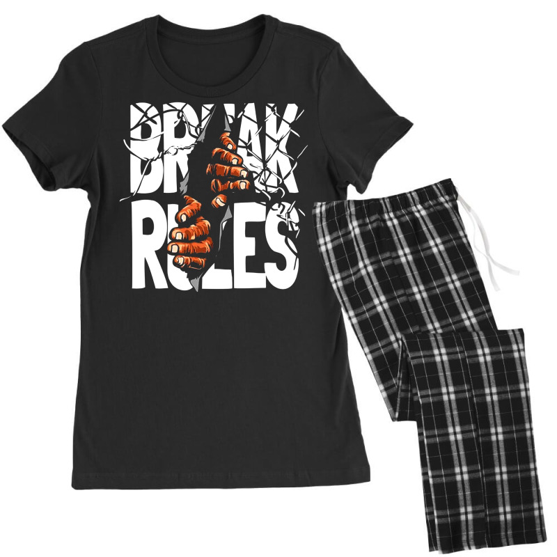 #break Rules Women's Pajamas Set | Artistshot