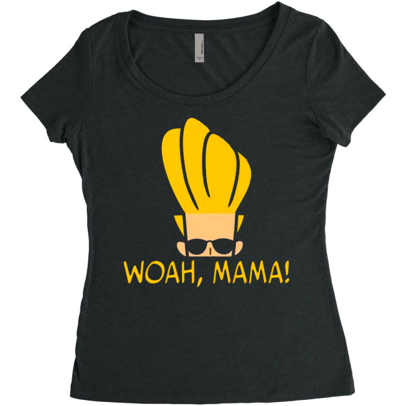 Woah Mama Women's Triblend Scoop T-shirt | Artistshot