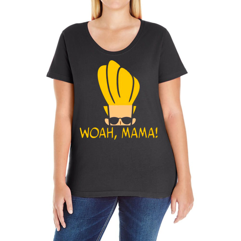 Woah Mama Ladies Curvy T-shirt | Artistshot