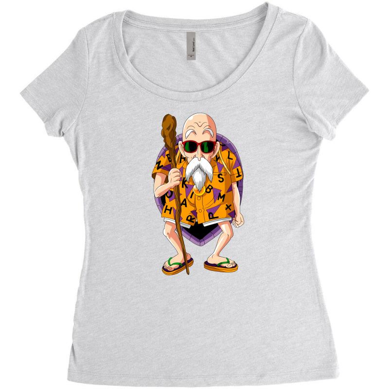 Tortoise Genie Women's Triblend Scoop T-shirt | Artistshot