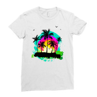 The Island Ladies Fitted T-shirt | Artistshot