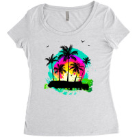 The Island Women's Triblend Scoop T-shirt | Artistshot