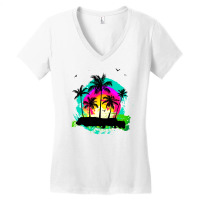 The Island Women's V-neck T-shirt | Artistshot