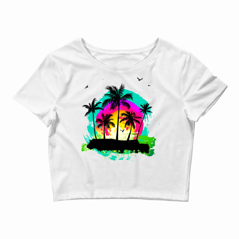 The Island Crop Top | Artistshot