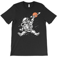 Astronaut In Outer Space T-shirt | Artistshot