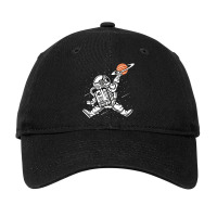 Astronaut In Outer Space Adjustable Cap | Artistshot