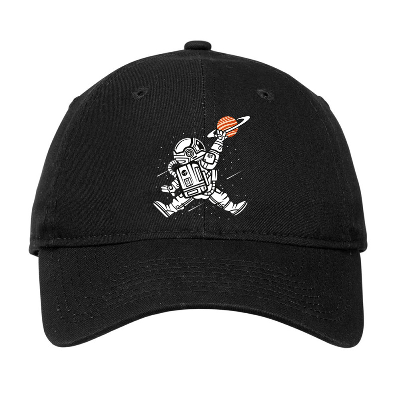 Astronaut In Outer Space Adjustable Cap | Artistshot