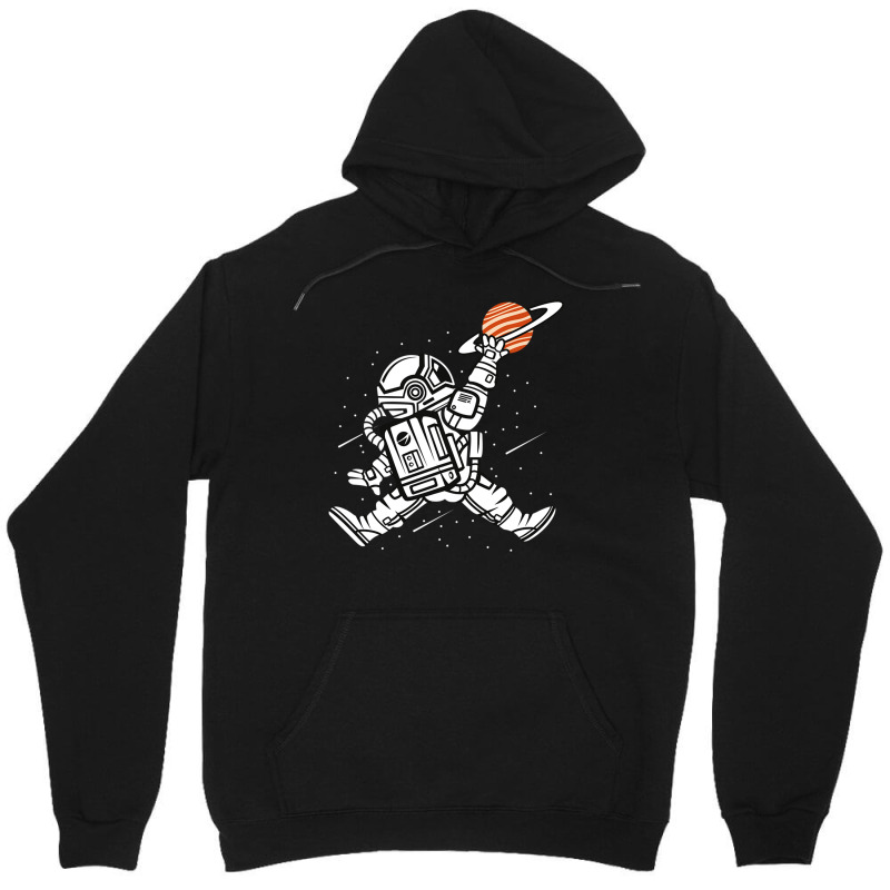 Astronaut In Outer Space Unisex Hoodie | Artistshot