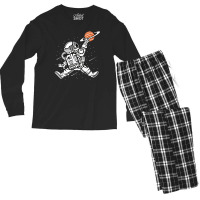 Astronaut In Outer Space Men's Long Sleeve Pajama Set | Artistshot