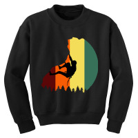 Boulder Mountaineer Climber Youth Sweatshirt | Artistshot