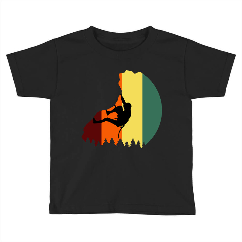 Boulder Mountaineer Climber Toddler T-shirt | Artistshot