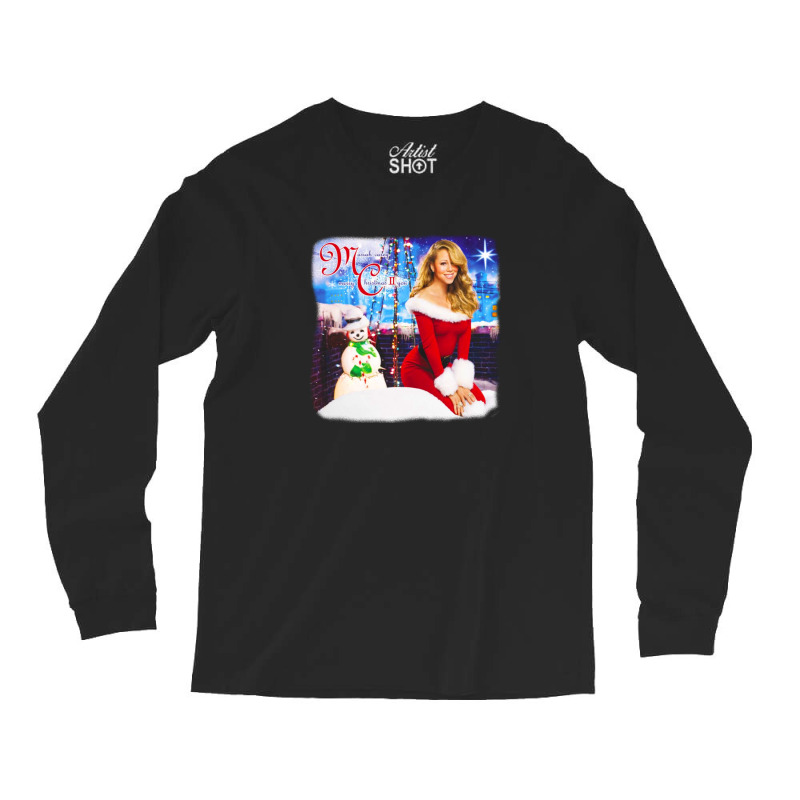 Mariah Carey Merry Christmas Love You Long Sleeve Shirts by coşkun | Artistshot