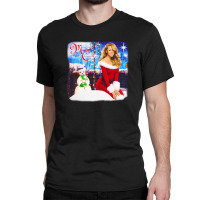 Mariah Carey Merry Christmas Love You Classic T-shirt | Artistshot