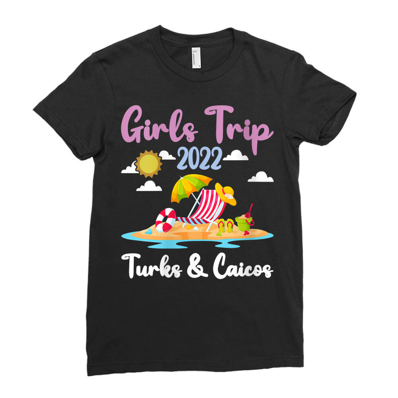 Womens Turks & Caicos Islands Starfish Grand Turk Grace Bay Beach V Ne Ladies Fitted T-Shirt by nycerecoverdell | Artistshot