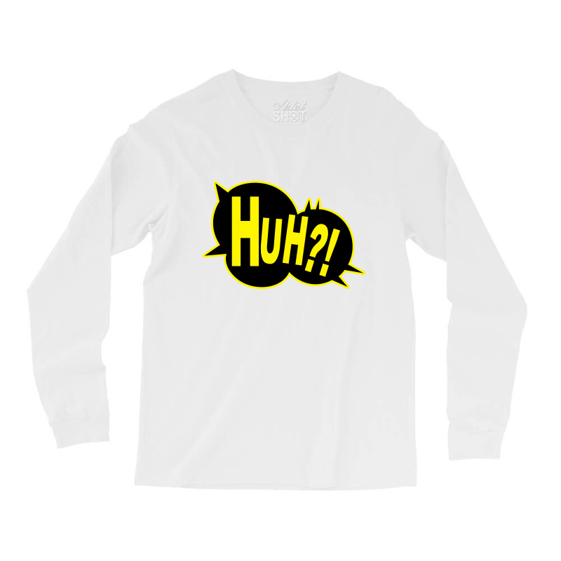 Huh Bang Pow Boom Splat Carto Long Sleeve Shirts | Artistshot