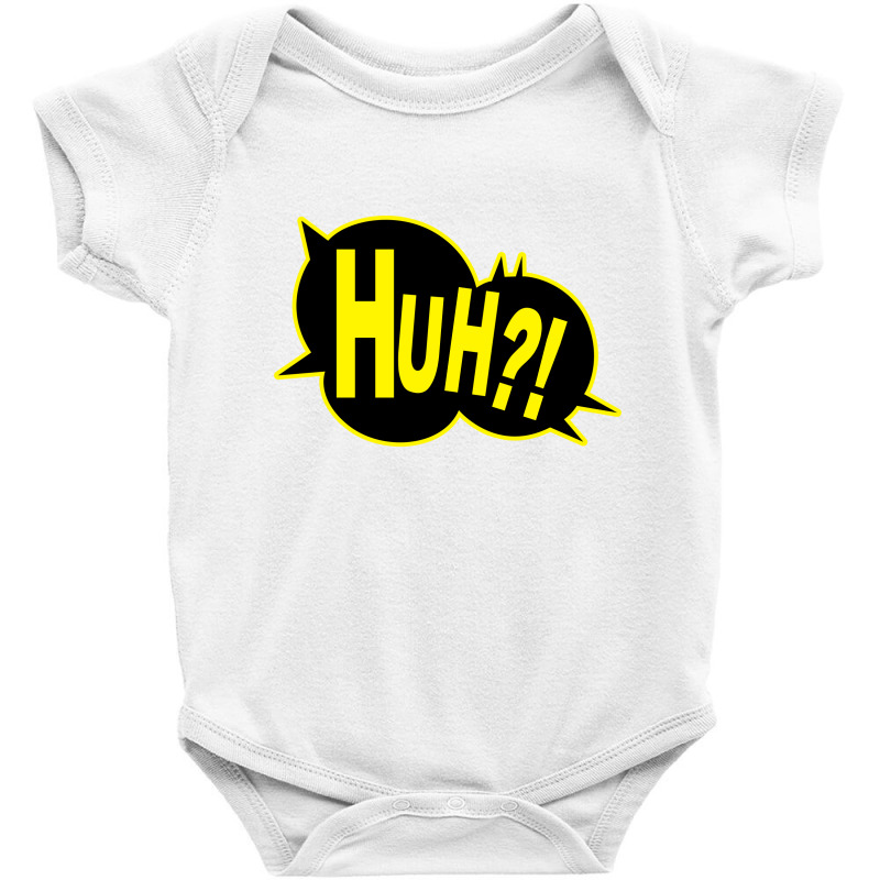 Huh Bang Pow Boom Splat Carto Baby Bodysuit | Artistshot