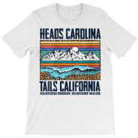 Womens Vintage Heads Carolina Tail California Summer Beach Paradise V T-shirt | Artistshot