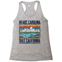 Womens Vintage Heads Carolina Tail California Summer Beach Paradise V Racerback Tank | Artistshot