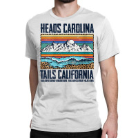 Womens Vintage Heads Carolina Tail California Summer Beach Paradise V Classic T-shirt | Artistshot