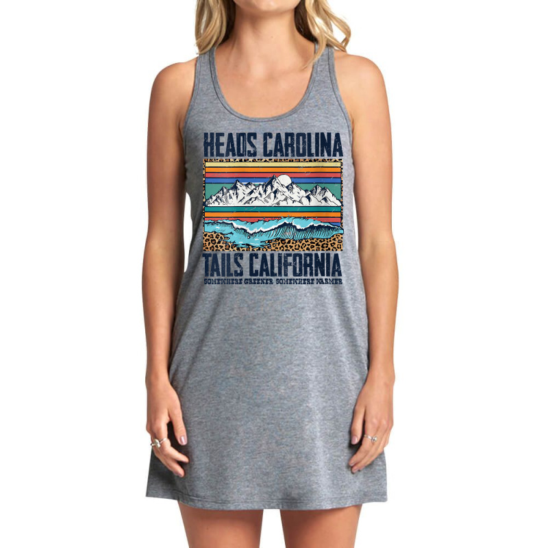 Womens Vintage Heads Carolina Tail California Summer Beach Paradise V Tank Dress by nycerecoverdell | Artistshot