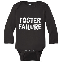 Foster Failure  Pet Adoption S Long Sleeve Baby Bodysuit | Artistshot