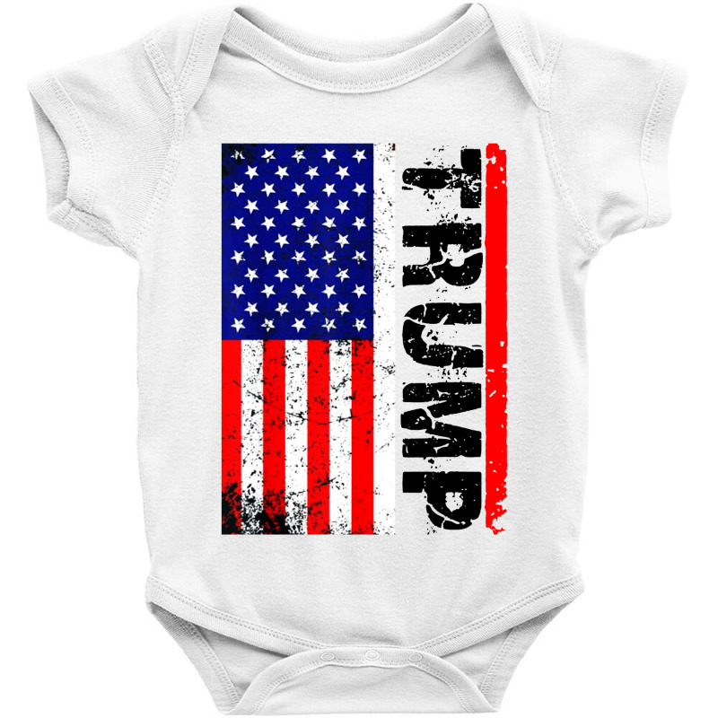 President Donald Trump 2020 Vintage Baby Bodysuit | Artistshot