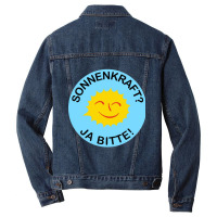 Custom Dc Solar Panel Cell Men Denim Jacket | Artistshot