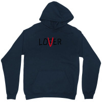 Custom Loser Lover Unisex Hoodie By Akin - Artistshot